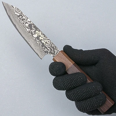 Kenshiro Hatono SG2 Nickel Damast Wenge Petty 13.5 cm