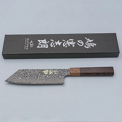 Kenshiro Hatono SG2 Nickel Damast Wenge Bunka 18 cm