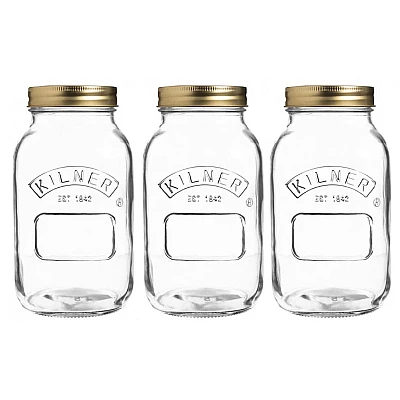 Kilner Stockpot 3 Pieces (1000ml)