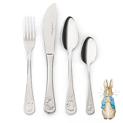 Kinderbestek Beatrix Potter 4-delig