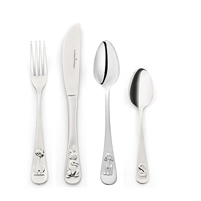 Kinderbestek Kempen en Begeer Dieren 4-delig