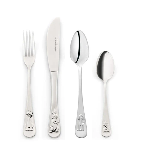 Kinderbestek Kempen en Begeer Dieren 4-delig