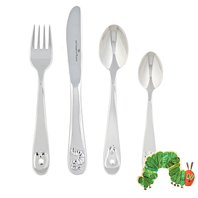 Kinderbestek Rupsje Nooitgenoeg