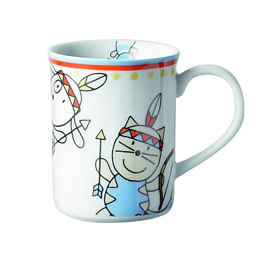 Kinderbestek One Moema Indiaantjes 7-delig