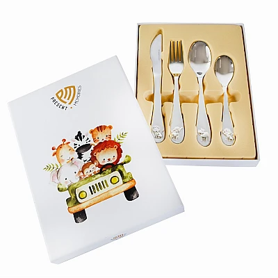 Present Memories Kinderbestek Safari