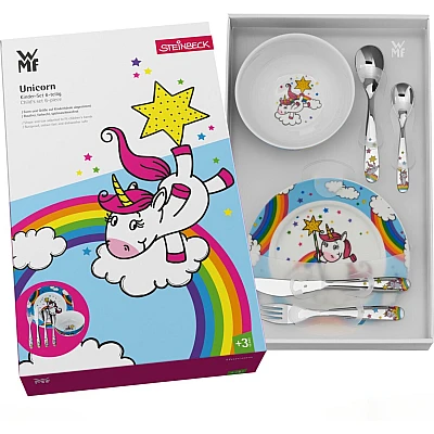 WMF Kinderbestek Unicorn 6-delig