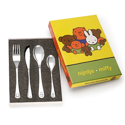Zilverstad Kinderbestek Nijntje Vriendjes
