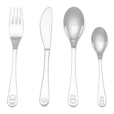 Zilverstad Kinderbestek Nijntje Vriendjes