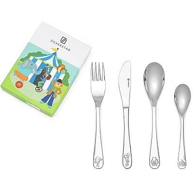 Zilverstad Kinderbestek Circus 