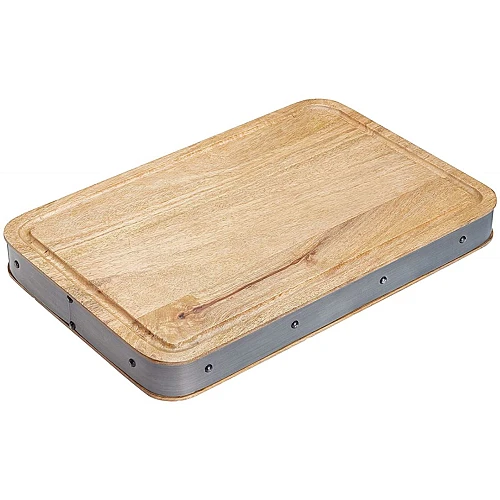 Kitchencraft Chopping Block Mango Wood 47 x 31 x 5 cm