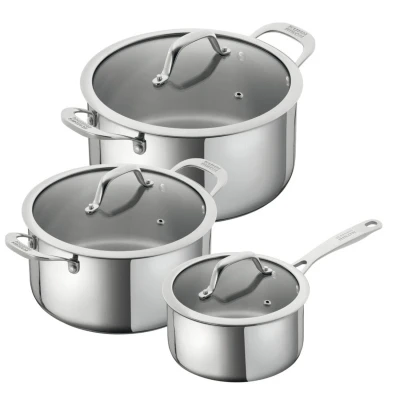 Kuhn Rikon Allround RVS Kookpannenset 3-delig 