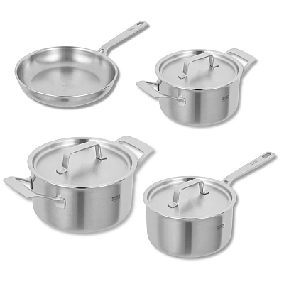 Kuhn Rikon Culinary Fiveply Pannenset 4 Delig