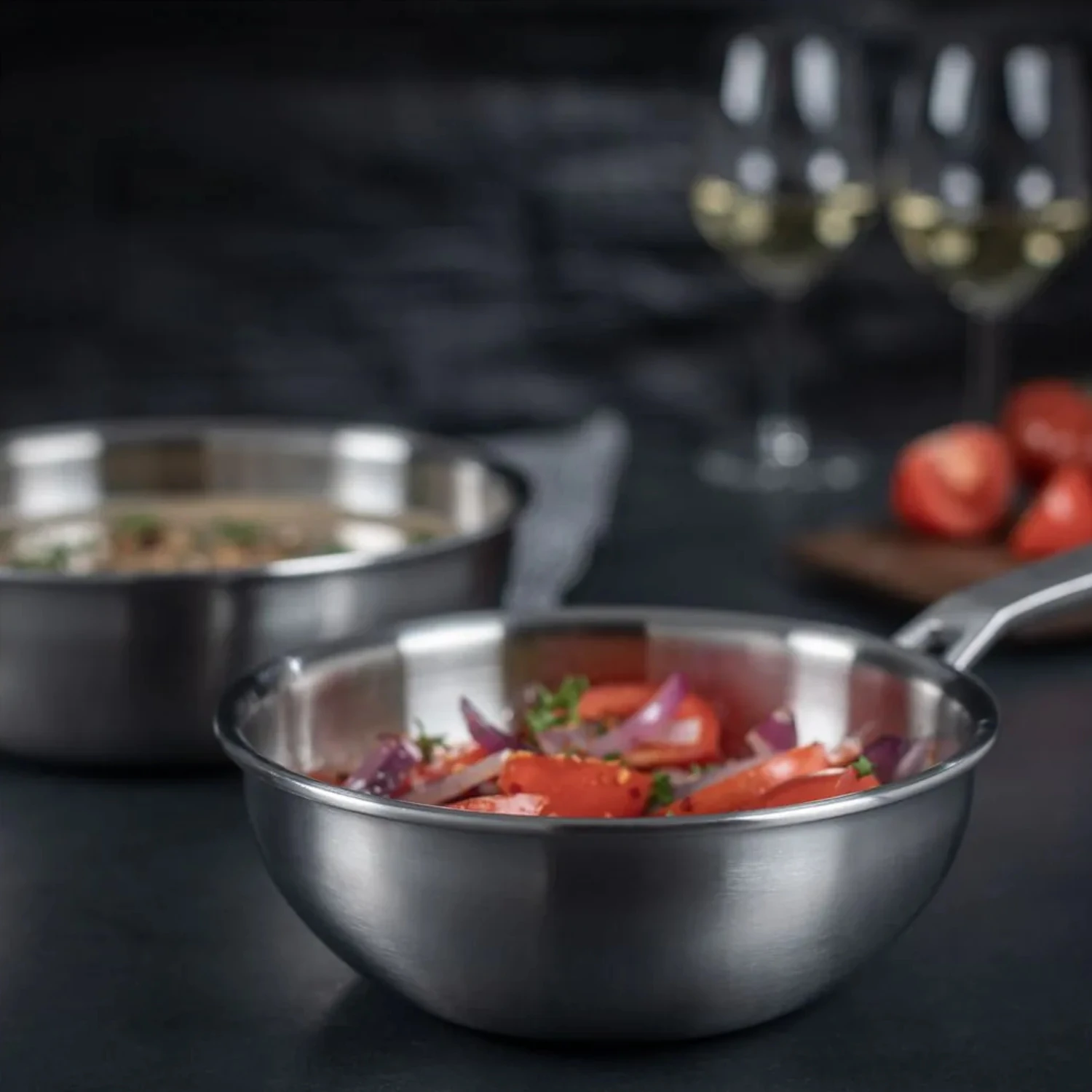 Kuhn Rikon Culinary Fiveply Sauteuse Met Deksel 28 cm