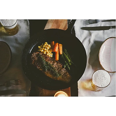 Nokaji Yamago Kuwakaji Handgesmede Koekenpan 18 cm