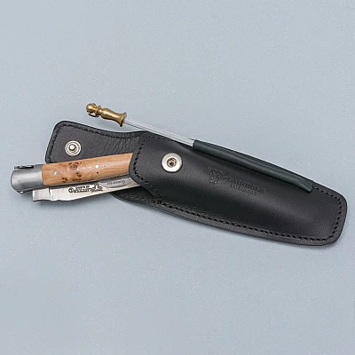 Laguiole en Aubrac Riemetui 12 cm + Aanzetstaal