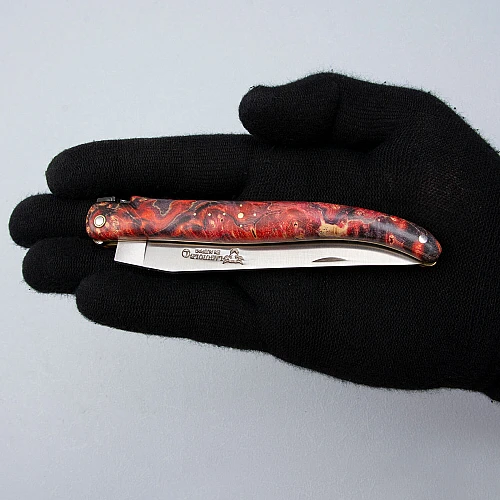 Laguiole en Aubrac Zakmes Cosmos Fire Elder Space Bee 12 cm