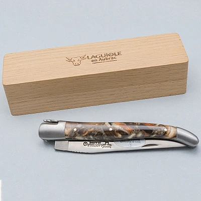 Laguiole en Aubrac Zakmes Double Plated Fusion Mammoet 12 cm