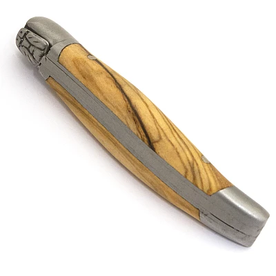 Laguiole en Aubrac Zakmes Olijfhout 7 cm