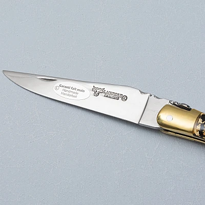 Laguiole en Aubrac Zakmes Gold Glitter Brass 12 cm