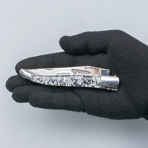 Laguiole en Aubrac Zakmes Gold Glitter Brass 12 cm