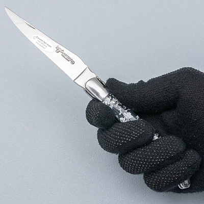 Laguiole en Aubrac Zakmes Silver Glitter 12 cm