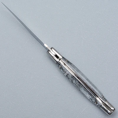 Laguiole en Aubrac Zakmes Silver Glitter 12 cm