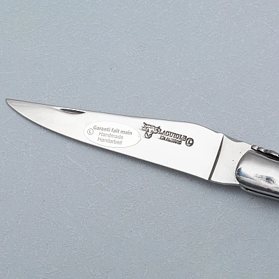 Laguiole en Aubrac Zakmes Silver Glitter 12 cm