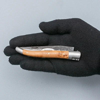 Laguiole en Aubrac Brute Forged Zakmes Jeneverbes 12 cm