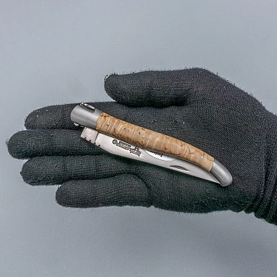 Laguiole en Aubrac Zakmes Berkenhout 12 cm