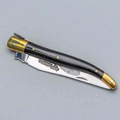 Laguiole en Aubrac Zakmes Hoorn Zwart 12 cm