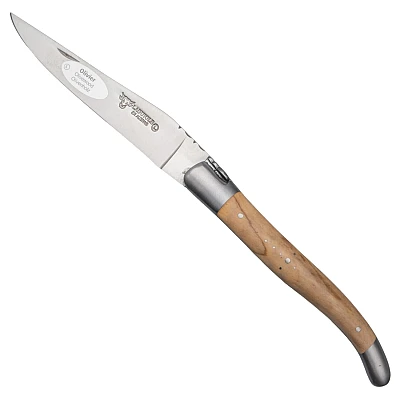 Laguiole en Aubrac Zakmes Olijfhout 12 cm