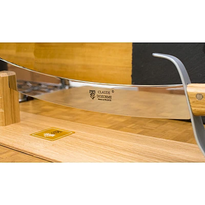 Laguiole champagne saber oak wood