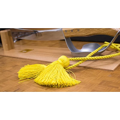 Laguiole champagne saber oak wood