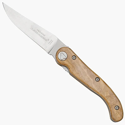 Claude Dozorme Baoudeur Zakmes Olijfhout