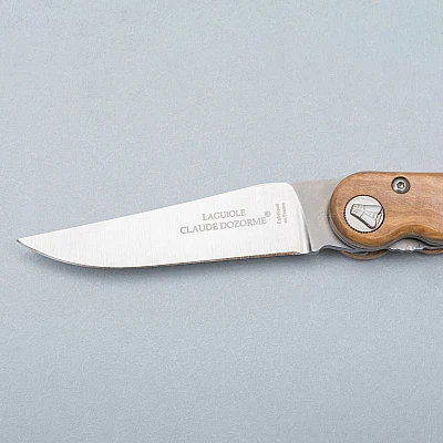 Claude Dozorme Baoudeur Zakmes Olijfhout