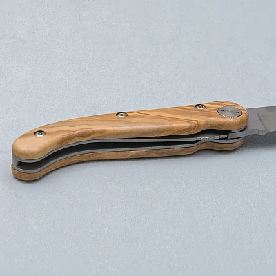 Claude Dozorme Baoudeur Zakmes Olijfhout