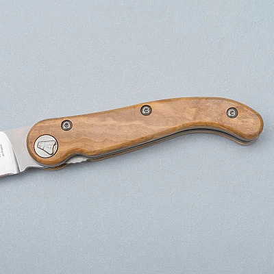 Claude Dozorme Baoudeur Zakmes Olijfhout