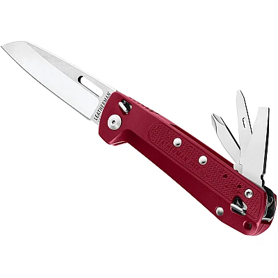 Leatherman Free K2 Zakmes Crimson
