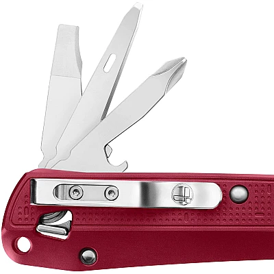 Leatherman Free K2 Zakmes Crimson