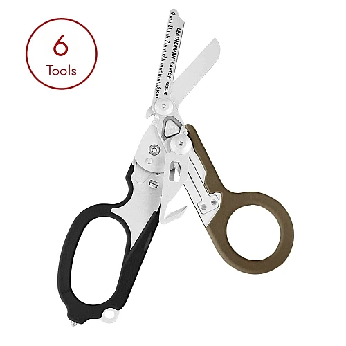 Leatherman Raptor Recue Schaar Coyote/Zwart