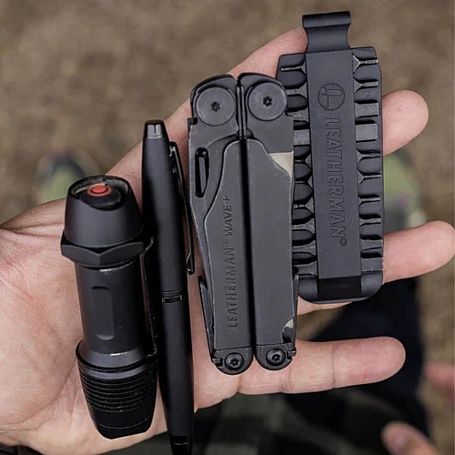 leatherman wave plus zwart met foudraal