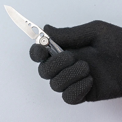 Leatherman Skeletool KB Zakmes RVS/Zwart