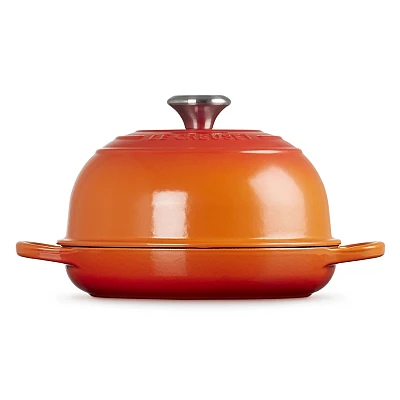 Le Creuset Signature Brottopf 24 cm Orange Rot