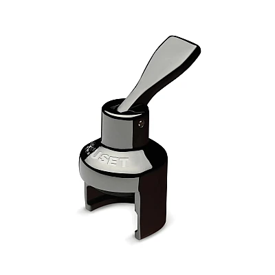 Le Creuset Crown Champagne Stopper Black