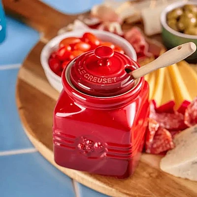 Le Creuset Jam Jar Red