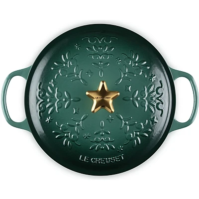 Le Creuset Signature Braadpan 24 cm Noel