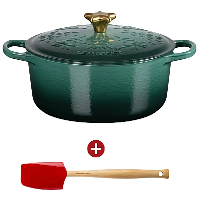 Le Creuset Signature Braadpan 24 cm Noel
