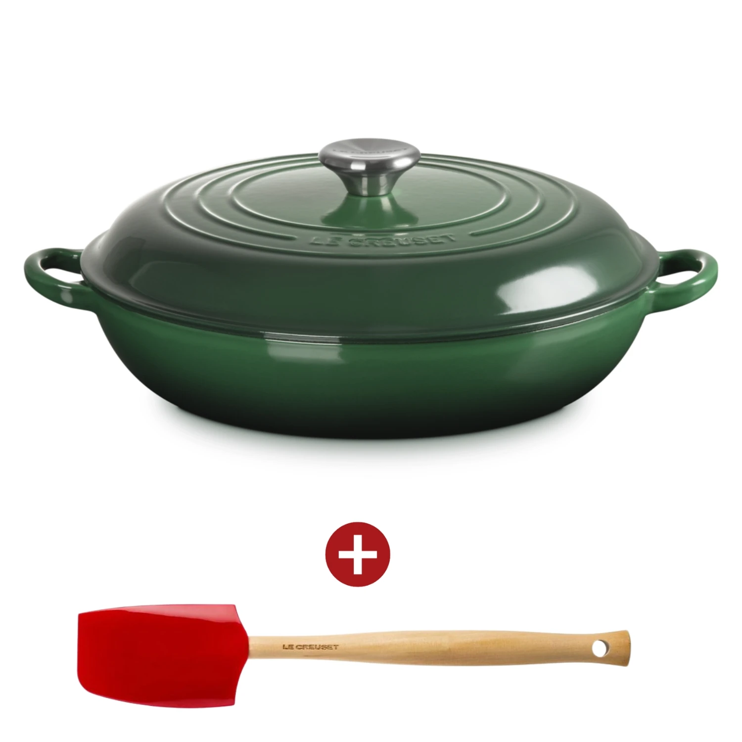 Le Creuset Campagnard 30 cm Cactus Juniper | Meesterslijpers.nl