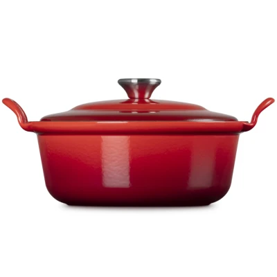 Le Creuset Signature Bräter 24 cm Kirsche Rot
