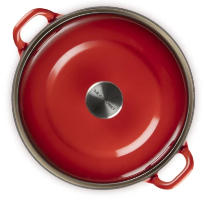 Le Creuset Signature Bräter 24 cm Kirsche Rot